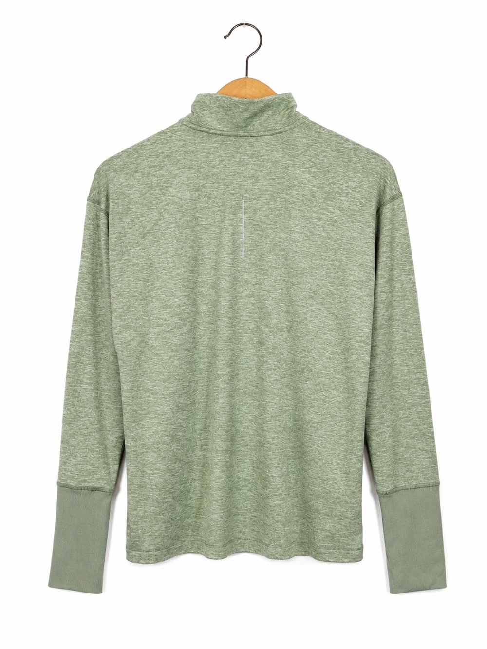 Nike Running Dri-FIT Track Top 1/4 Zip Size M Sage Green Athletic Sportswear - Picture 2 of 11